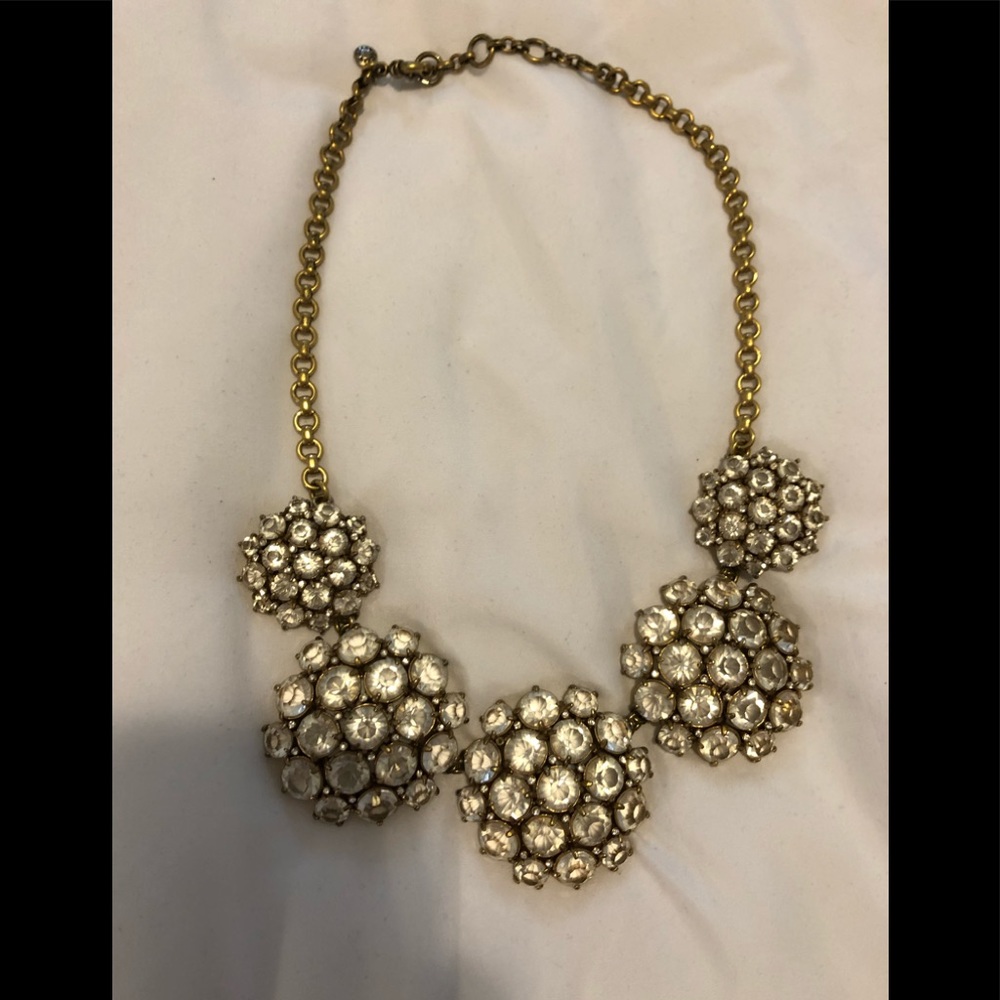 J. crew Gold statement necklace